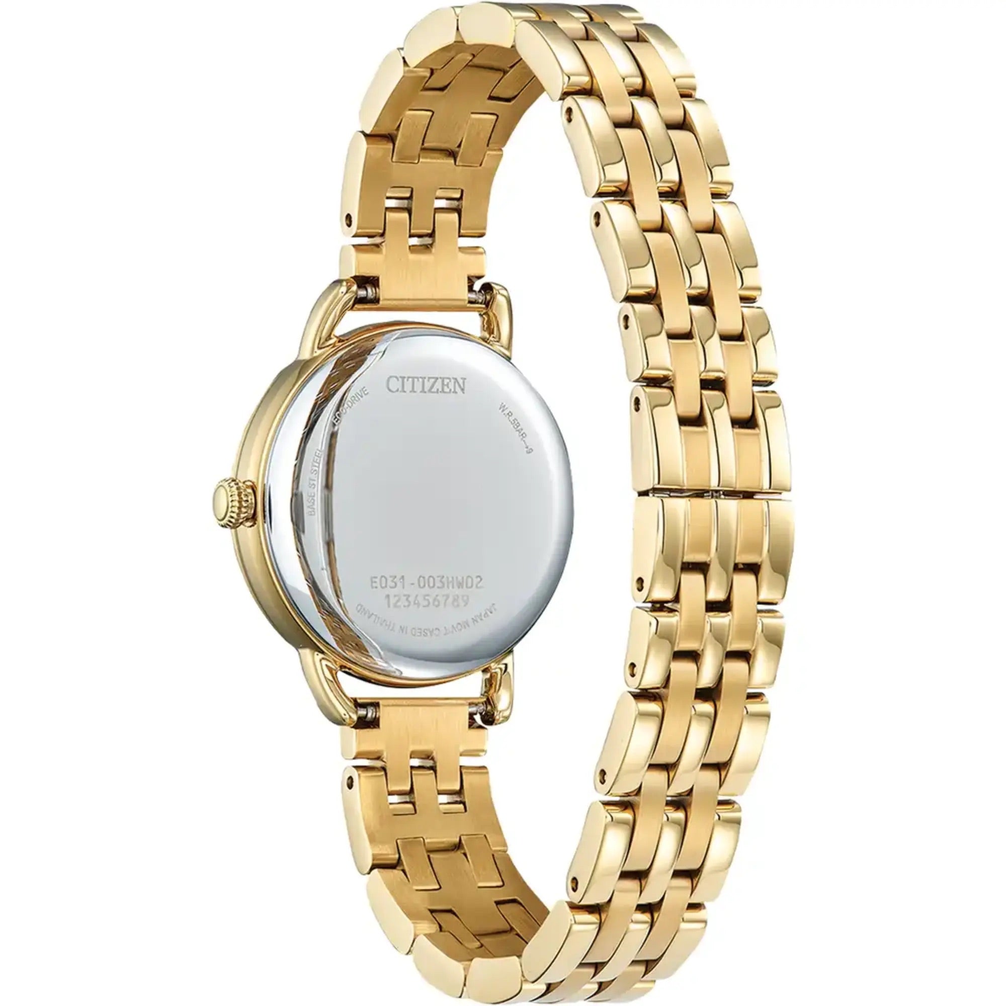 Citizen Eco-Drive Ladies Classic Gold Tone Watch