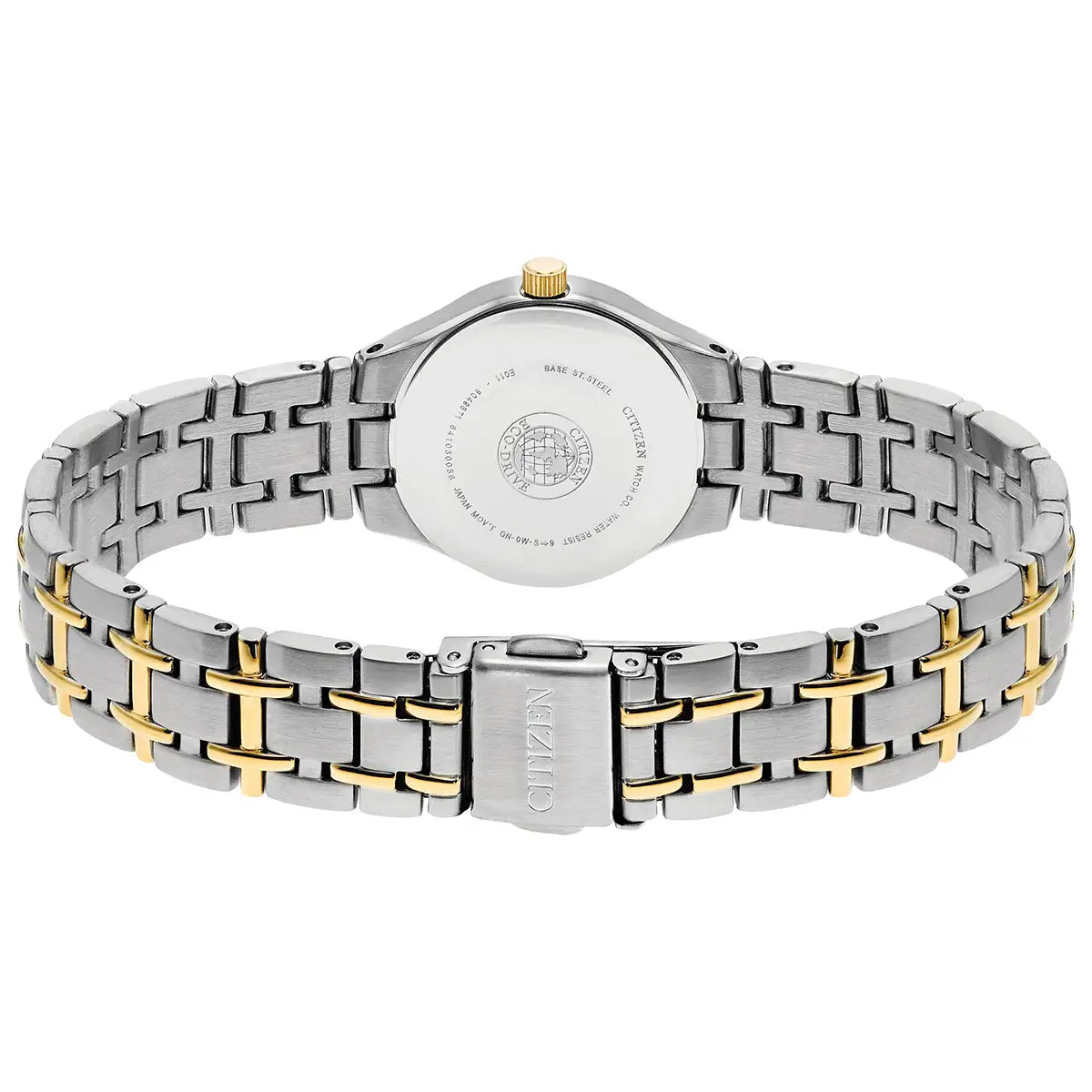 Citizen Eco-Drive Ladies Silhouette Two Tone Watch