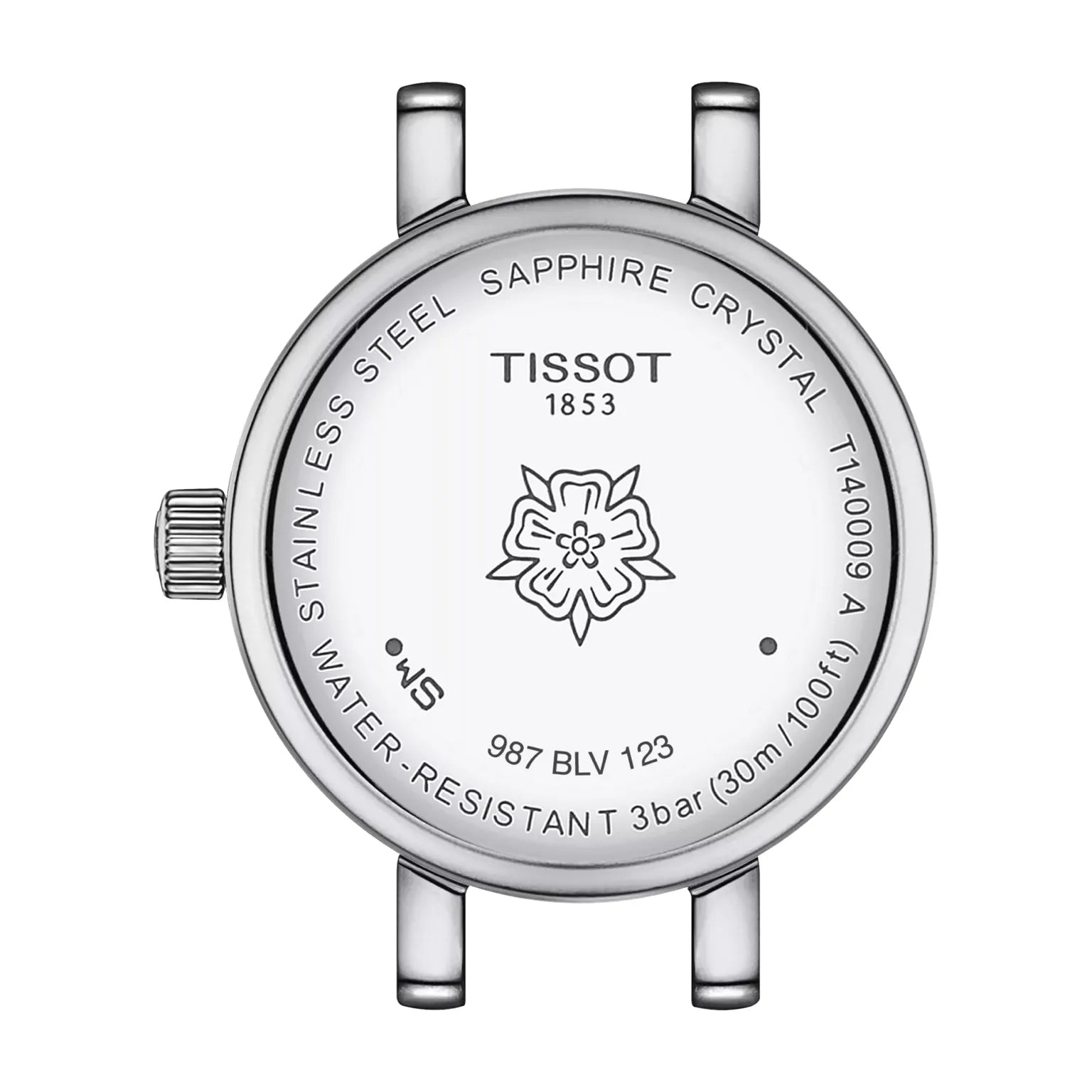 Tissot Lovely Round Diamond Mother Of Pearl Silver Watch