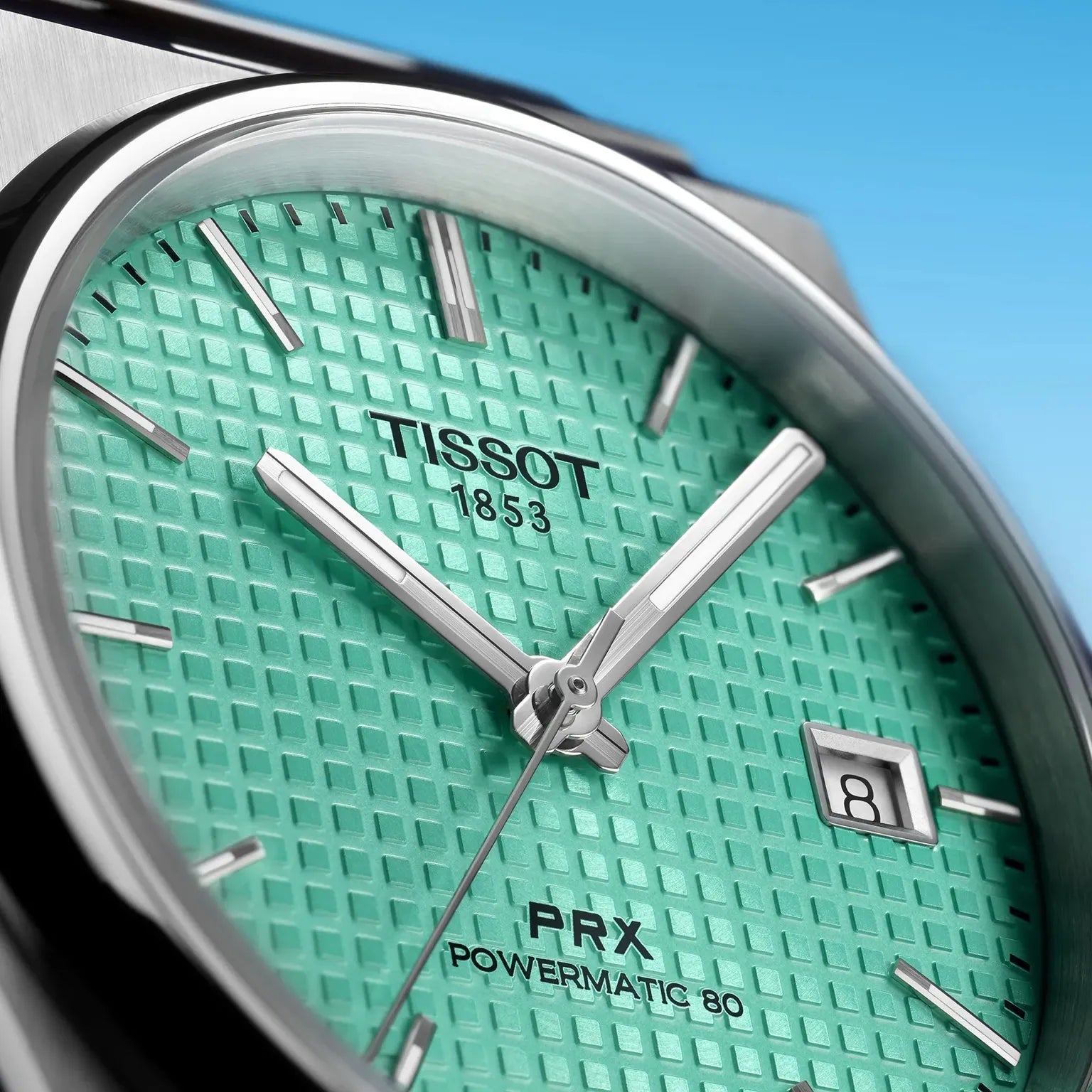 Tissot PRX Powermatic 80 40mm Light Green Dial Watch