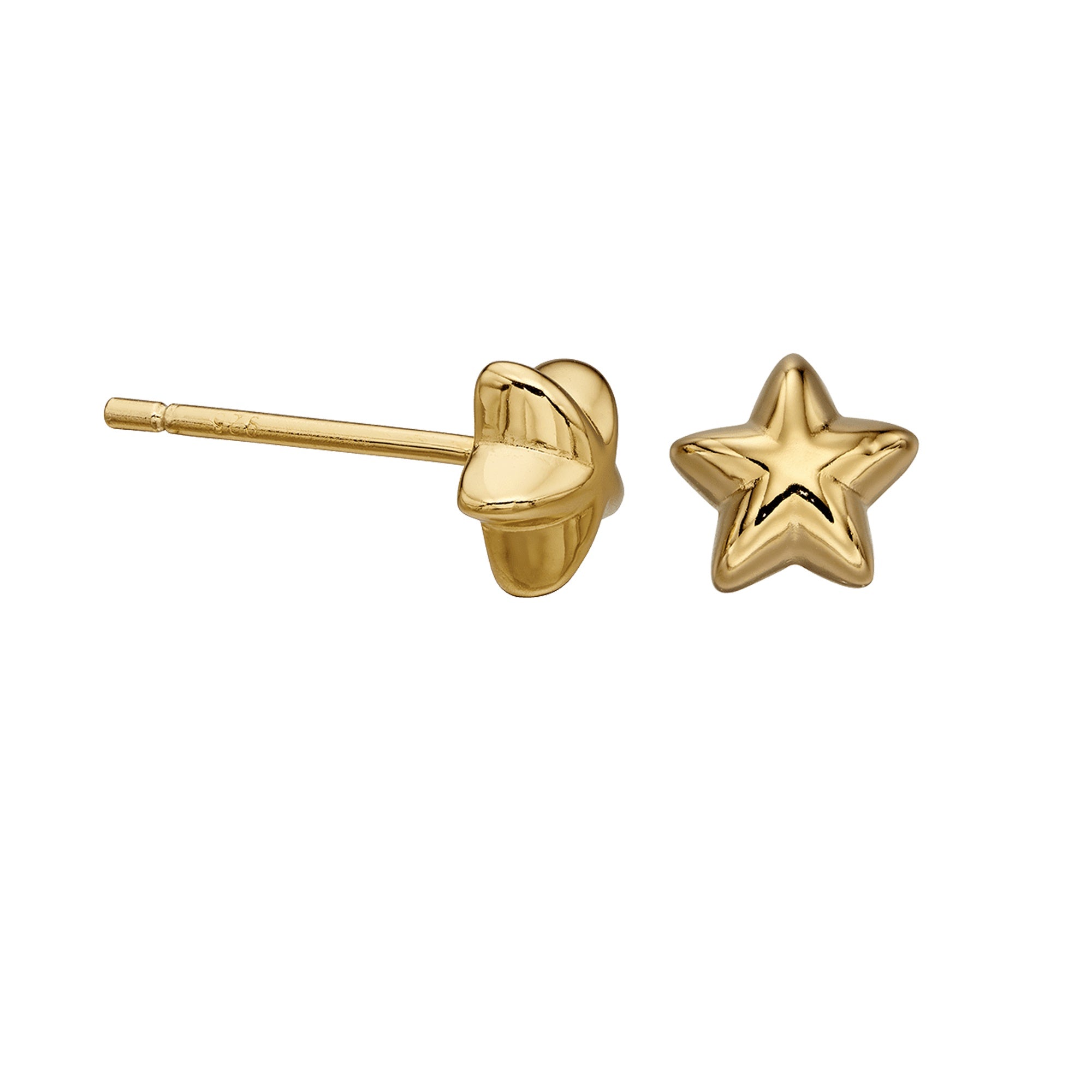 Sophie - Gold Star Stud Earrings